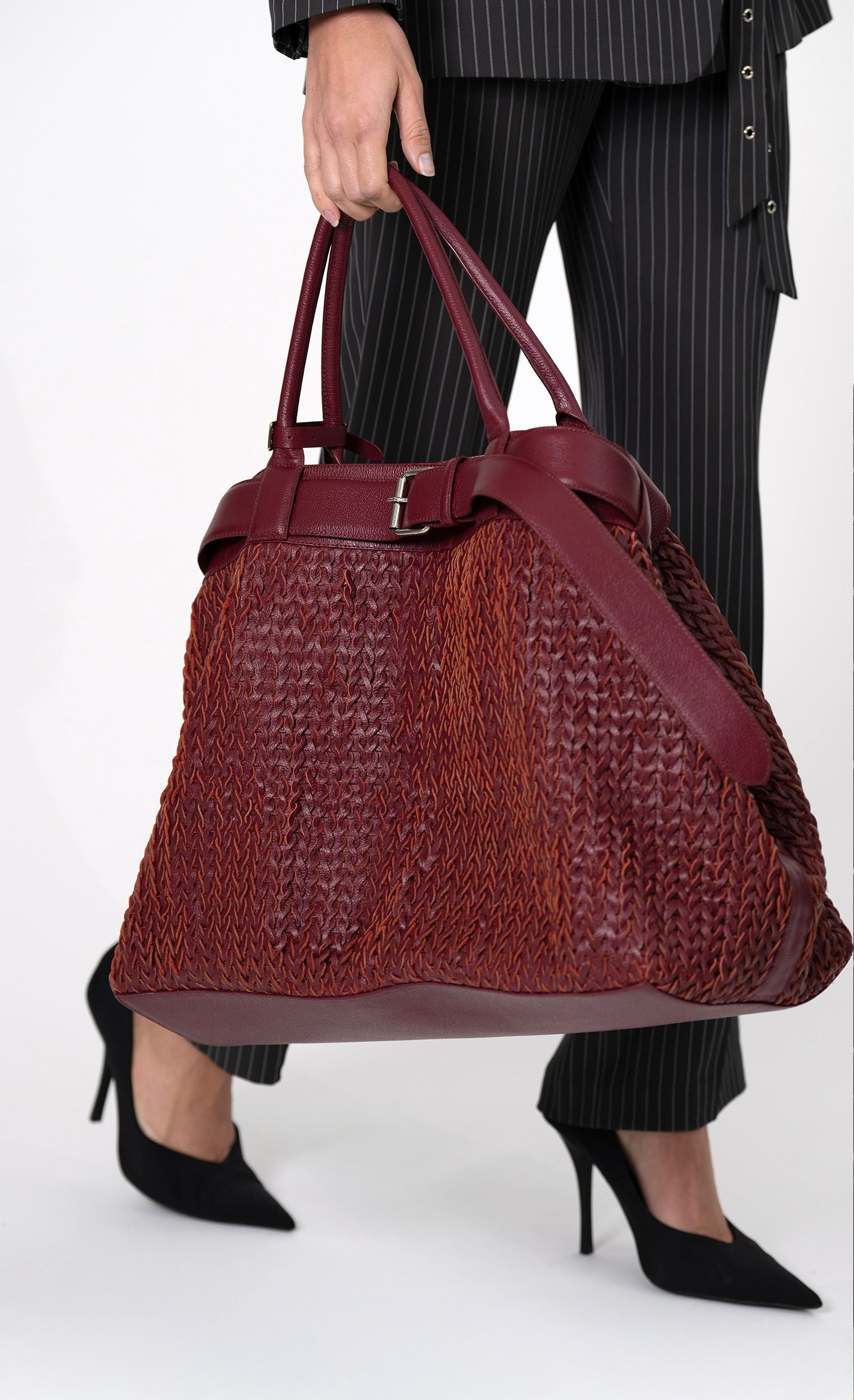 Milo Tote - Bordeaux Bag Nonchalant Label