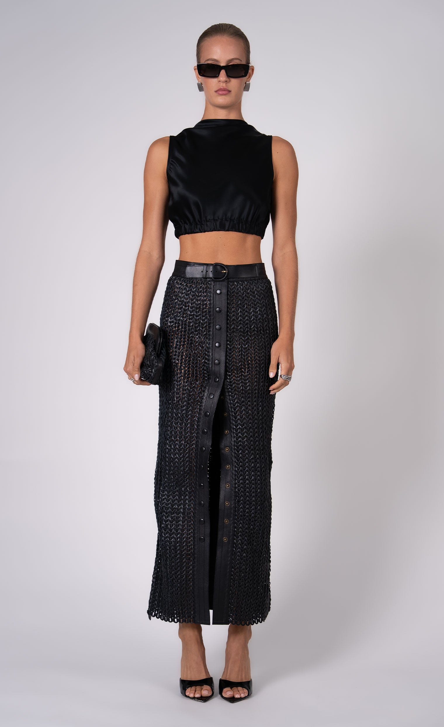 Karina Skirt - Black Skirt Nonchalant Label