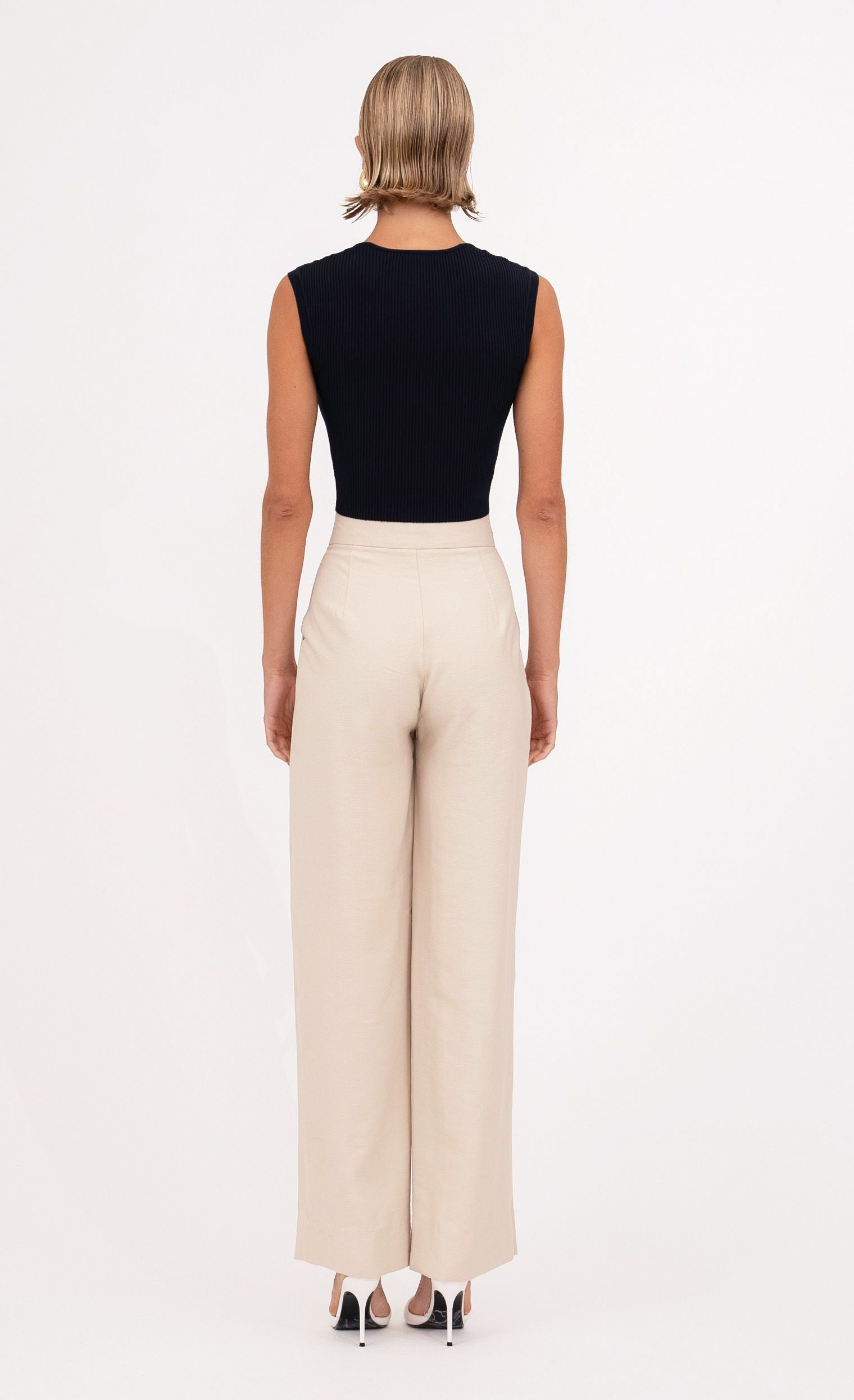 Fallon Pant - Oat PANT Nonchalant Label