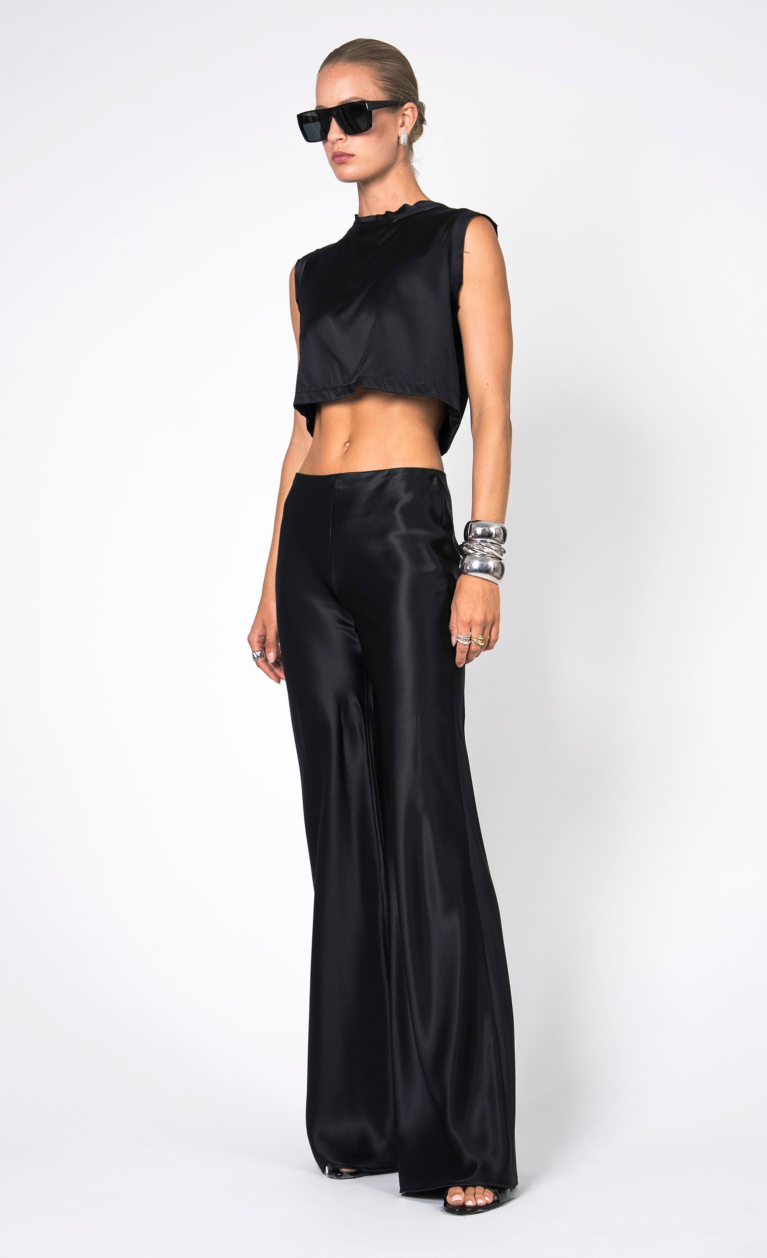 Mel Crop - Black Top nonchalantlabel