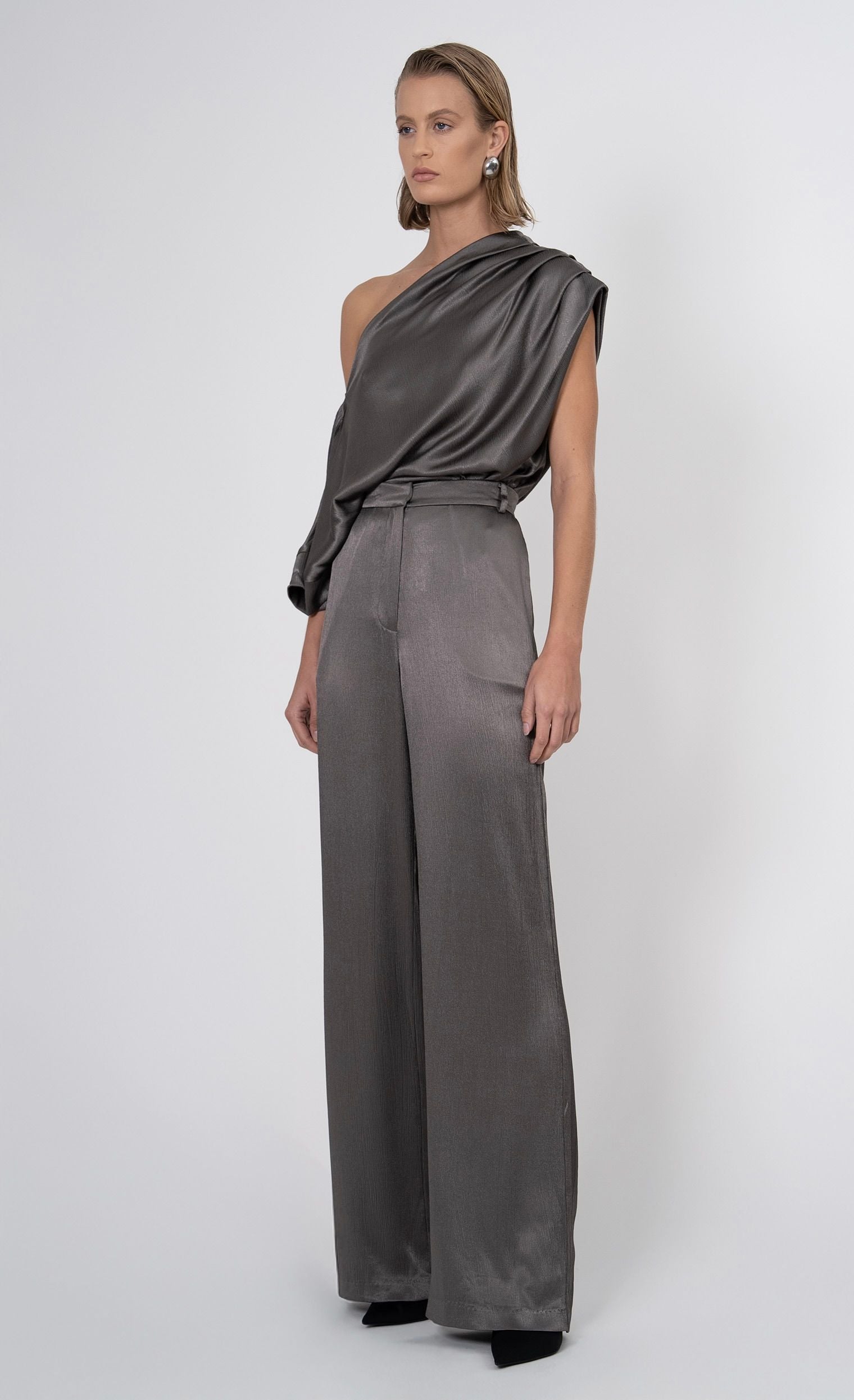 Pauline Pant - Slate PANT Nonchalant Label