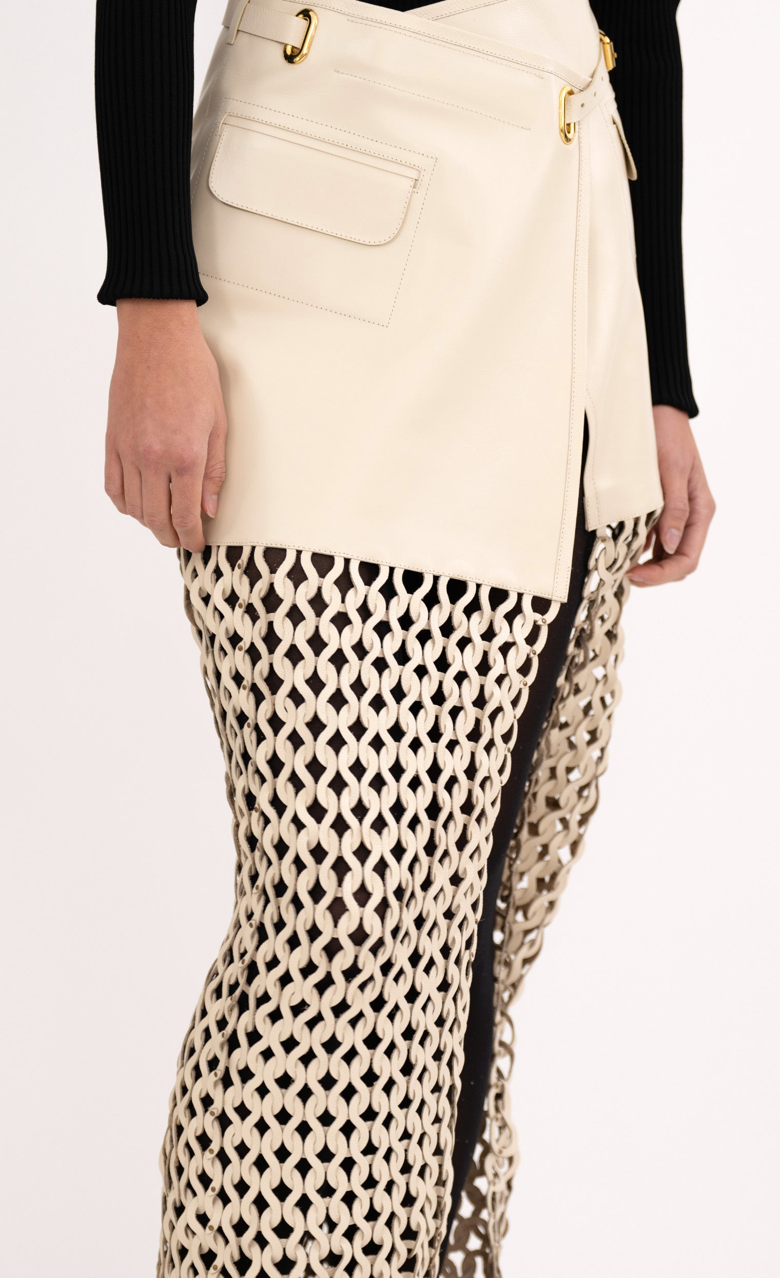 Kallan Skirt - Creme Skirt Nonchalant Label