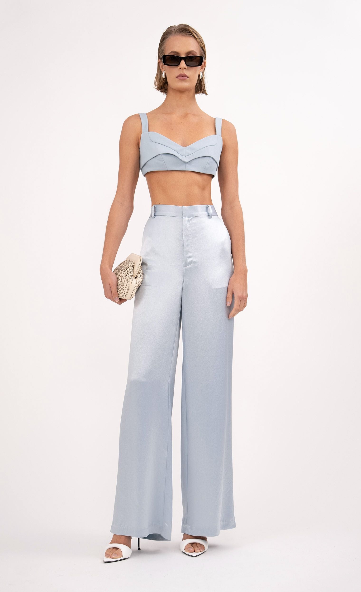 Esme Pant - Sky Blue PANT Nonchalant Label
