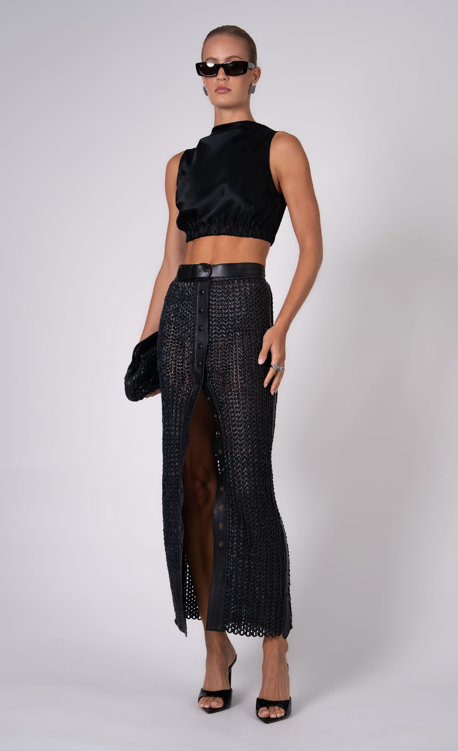 Karina Skirt - Black Skirt Nonchalant Label
