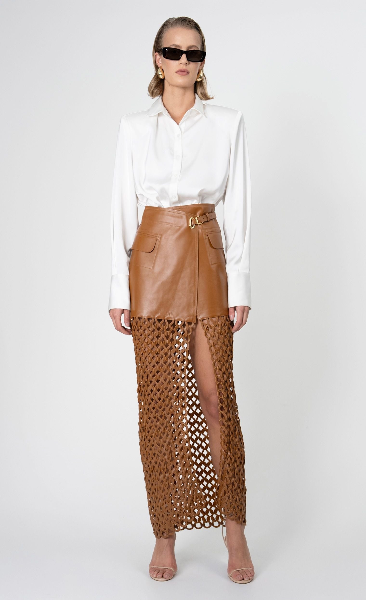 Kallan Skirt - Honey Skirt Nonchalant Label