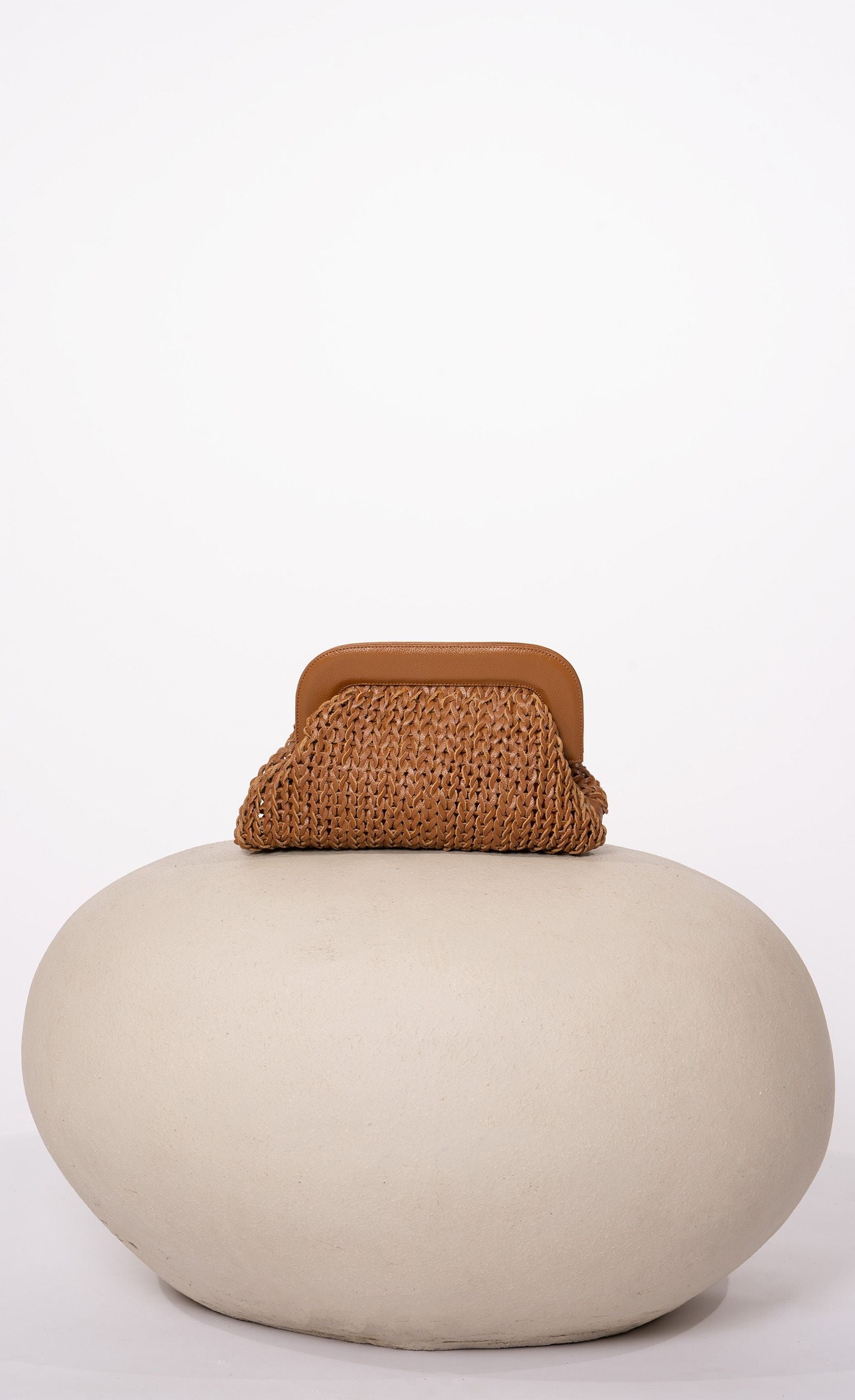 Haddie Clutch - Honey Apparel & Accessories Nonchalant Label