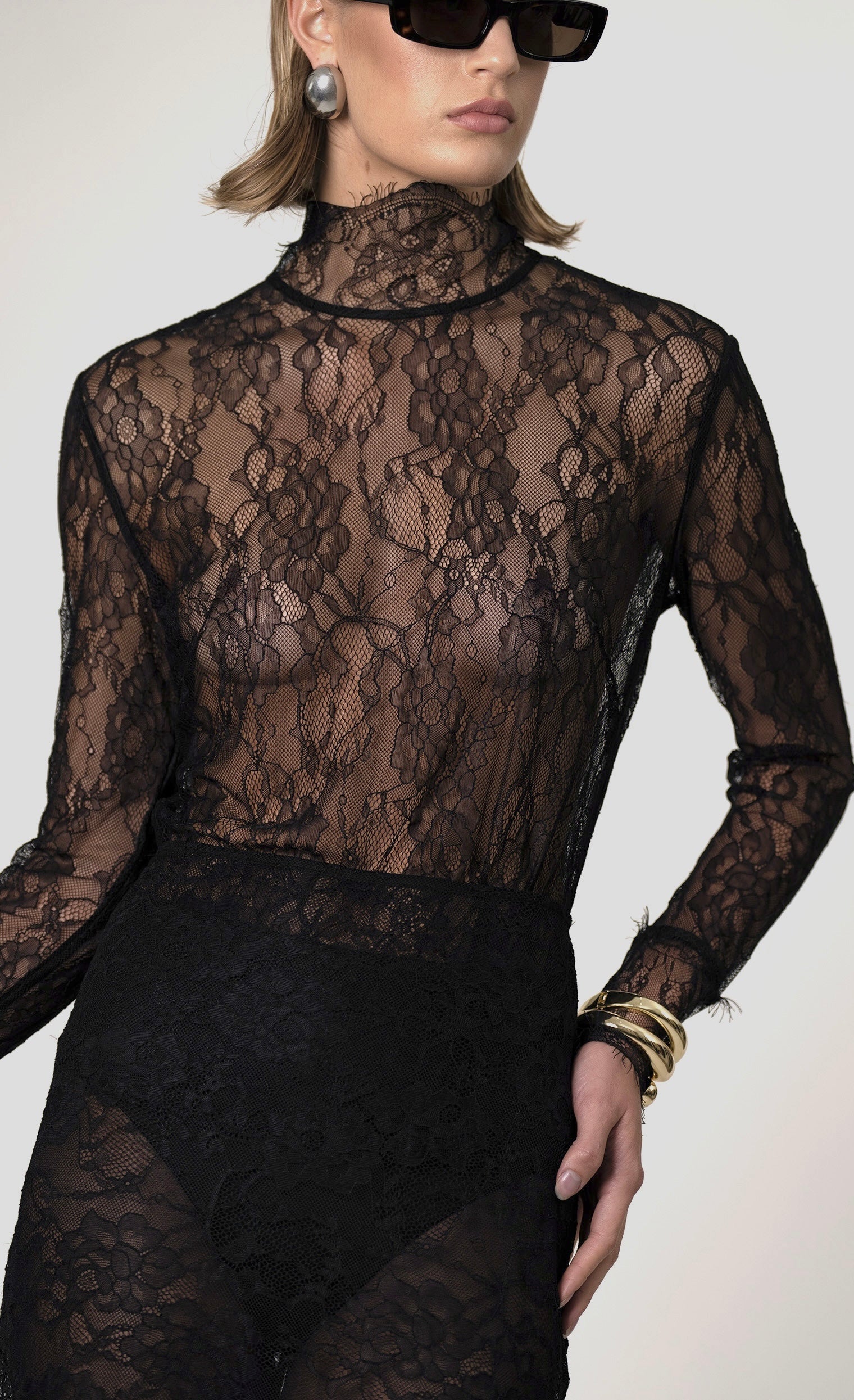 Mary Lace Top Top Nonchalant Label