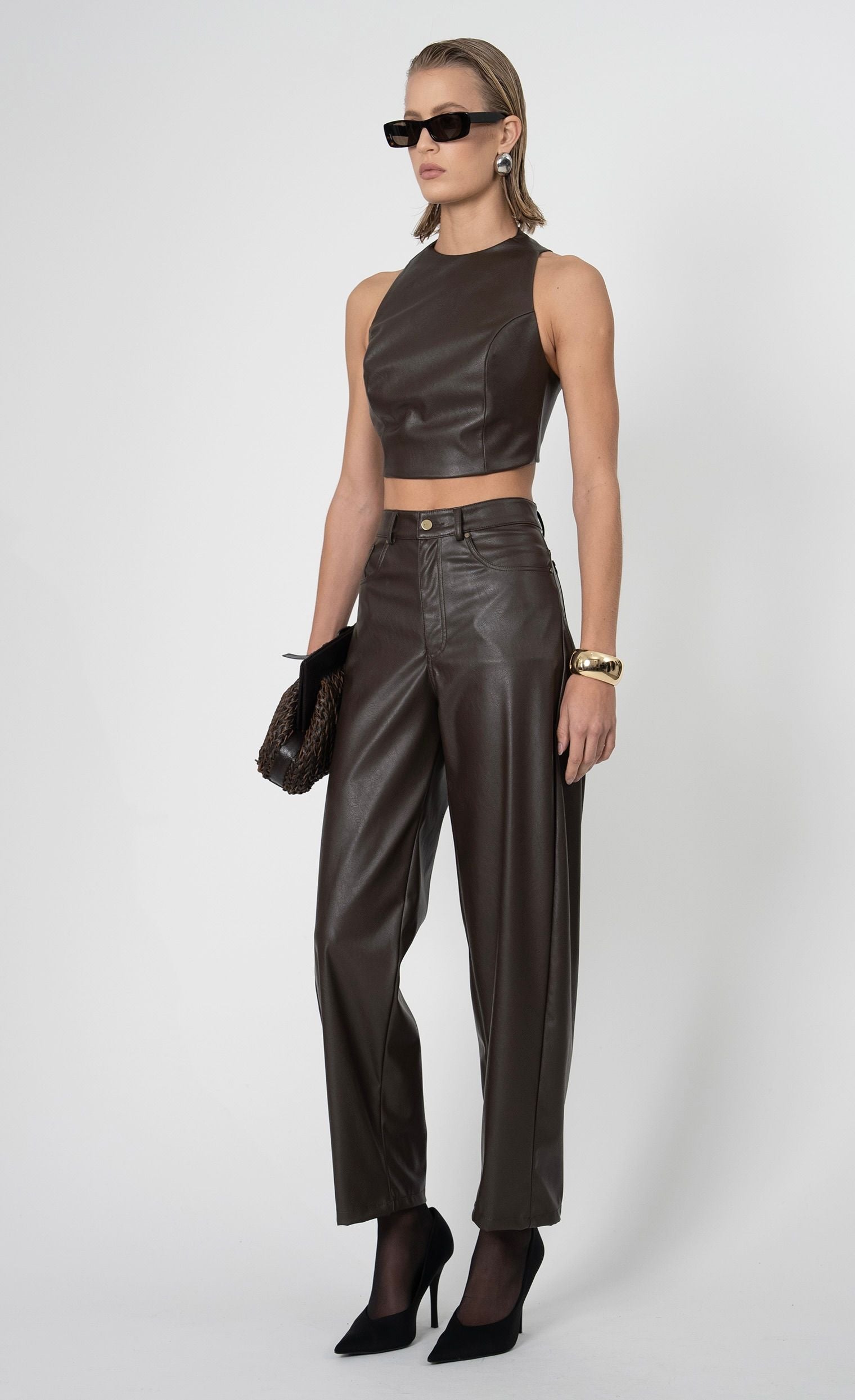 Perrie Crop Top Nonchalant Label