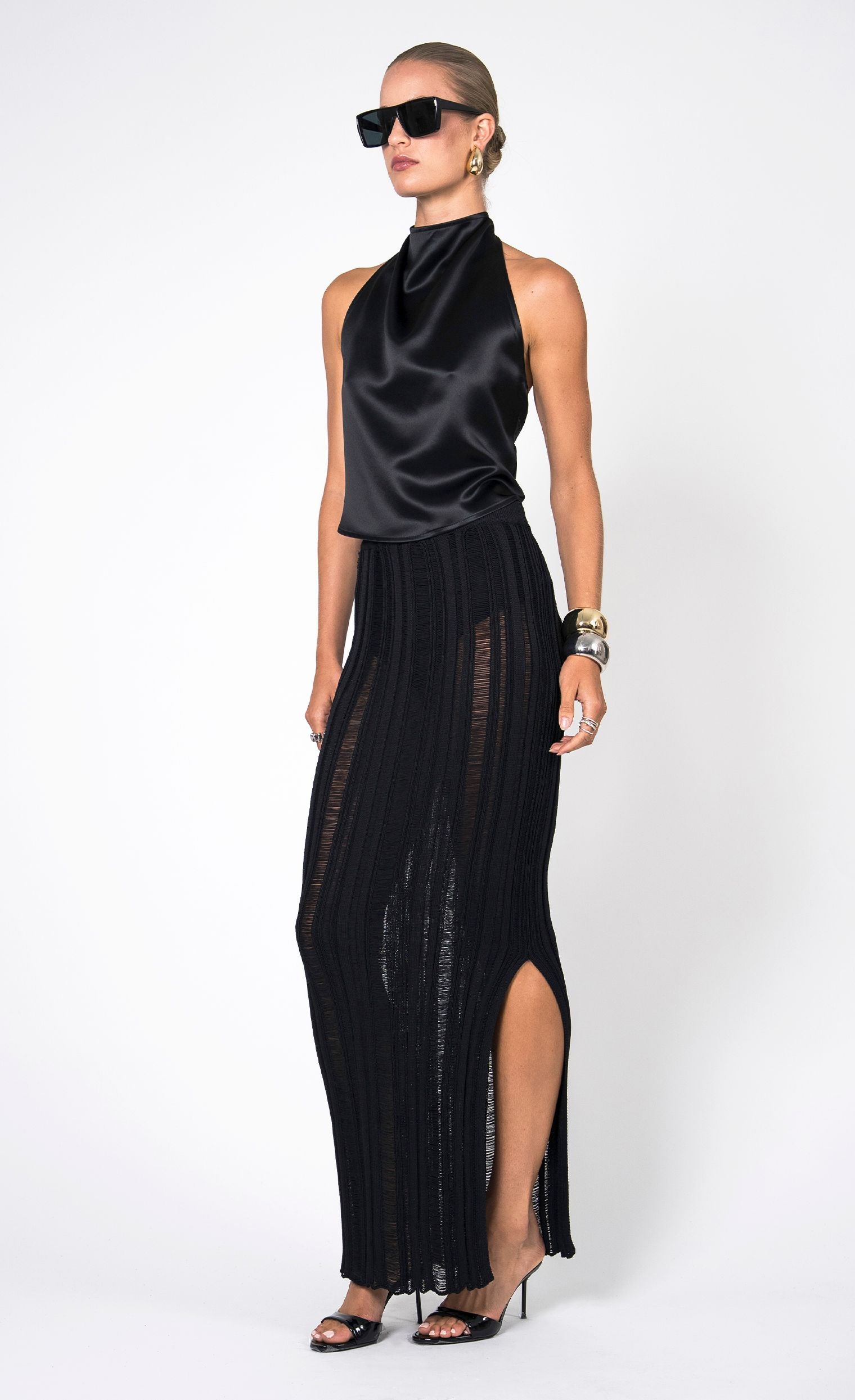 Lilia Skirt - Black Skirt Nonchalant Label