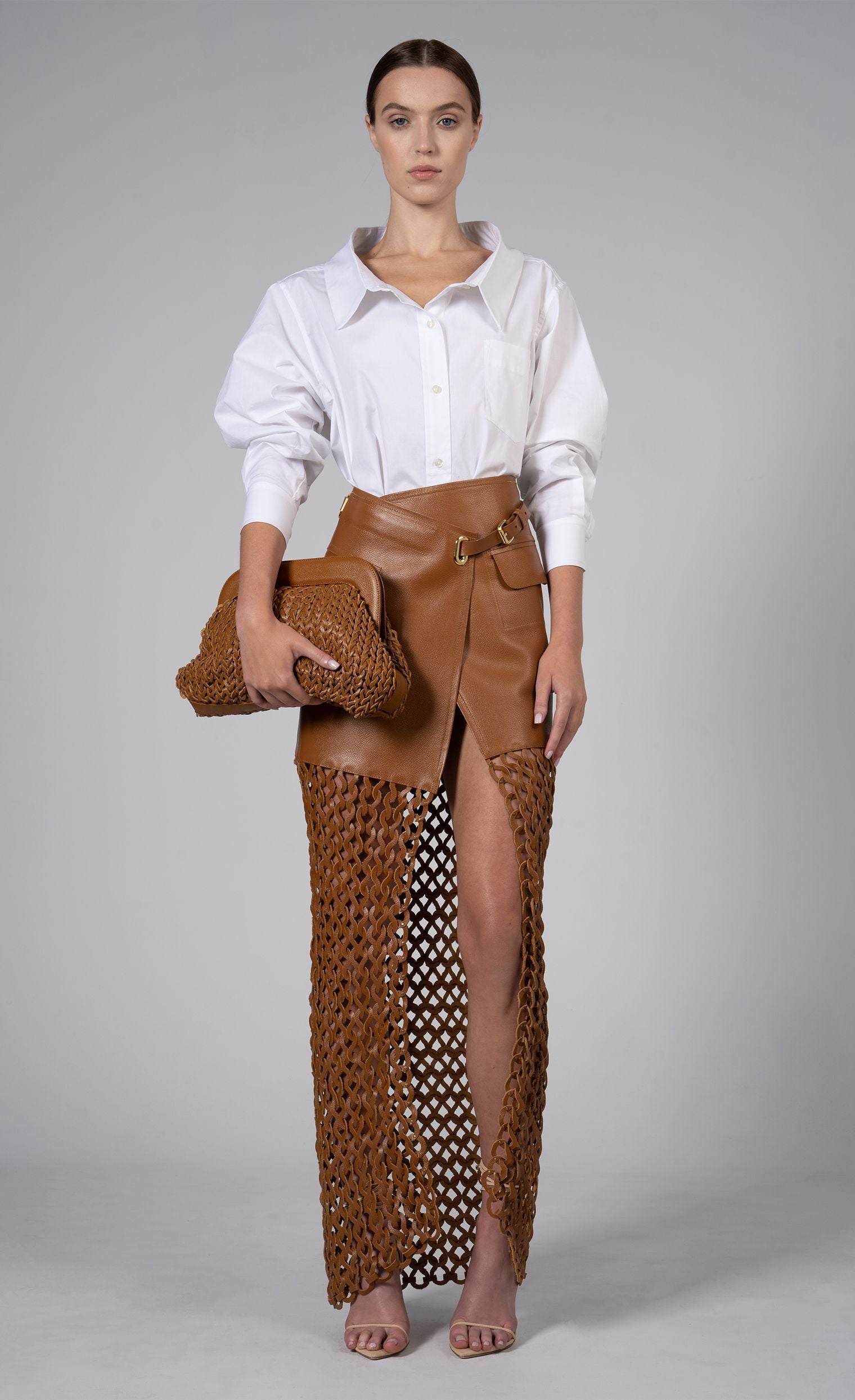 Kallan Skirt - Honey Skirt Nonchalant Label