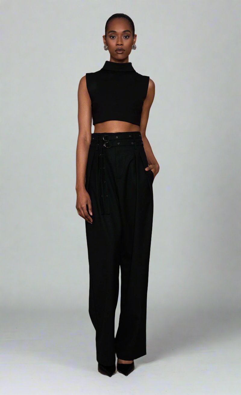 Jace Pant - Black PANT Nonchalant Label