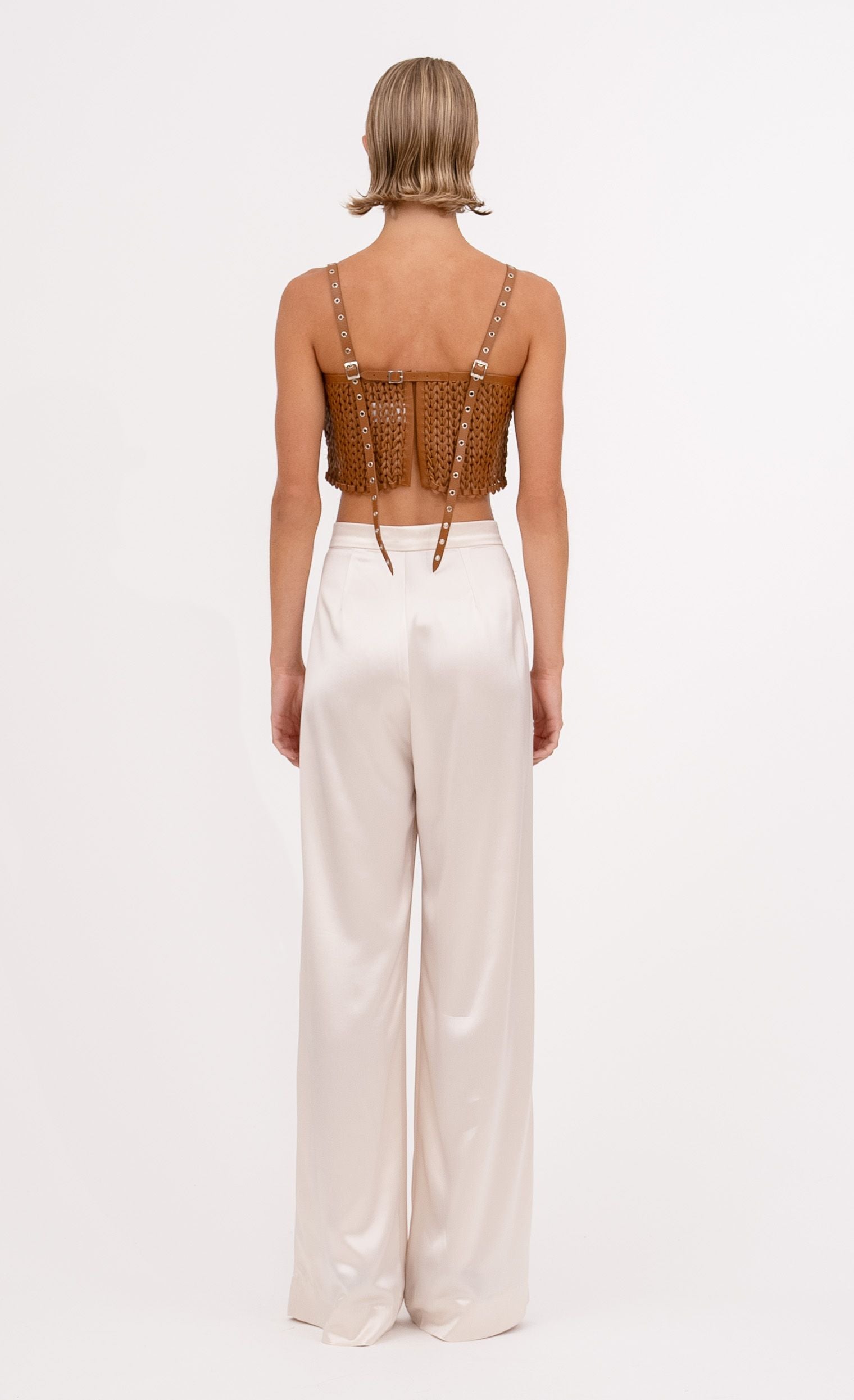 Karter Crop - Honey Top Nonchalant Label