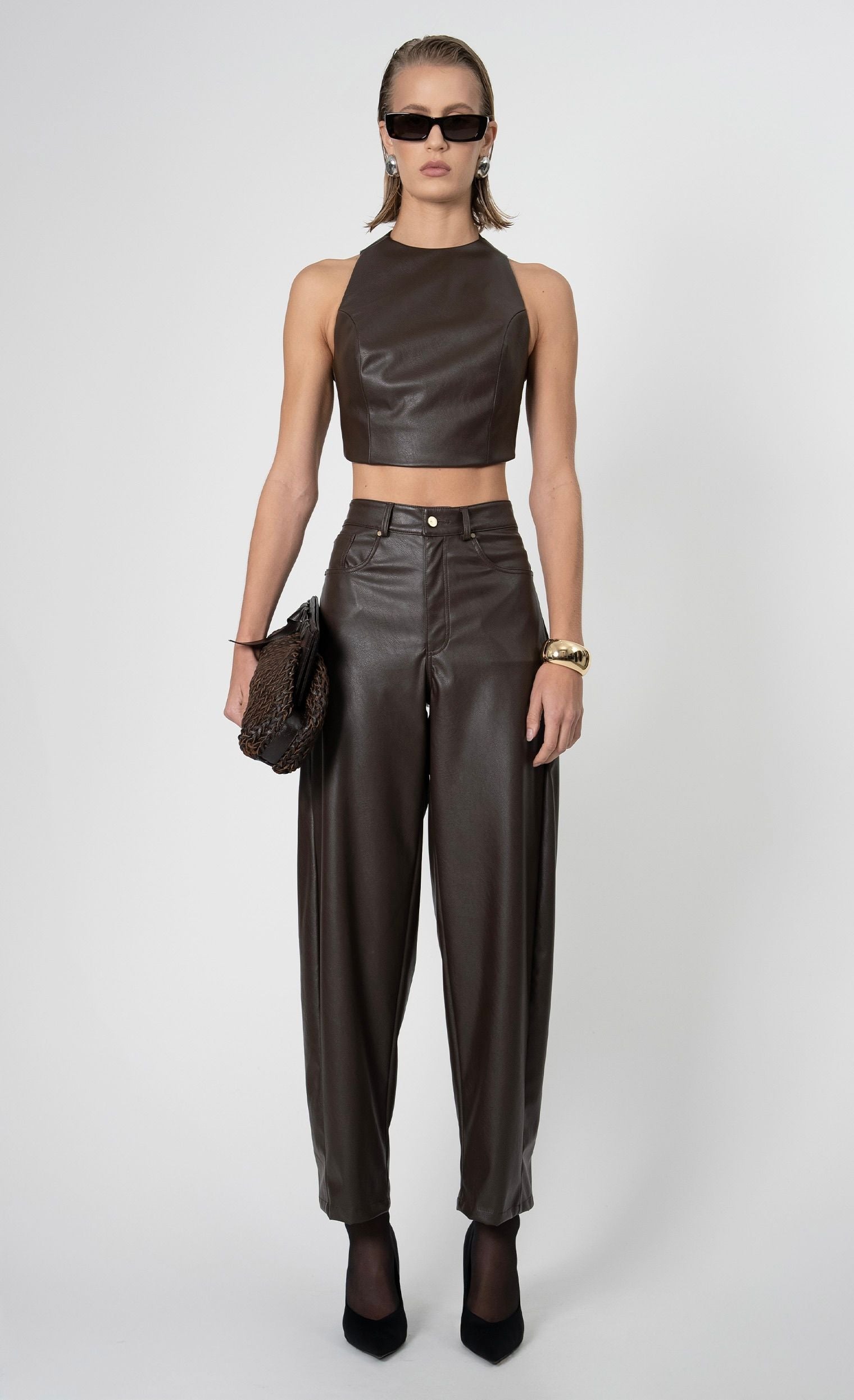 Perrie Crop Top Nonchalant Label