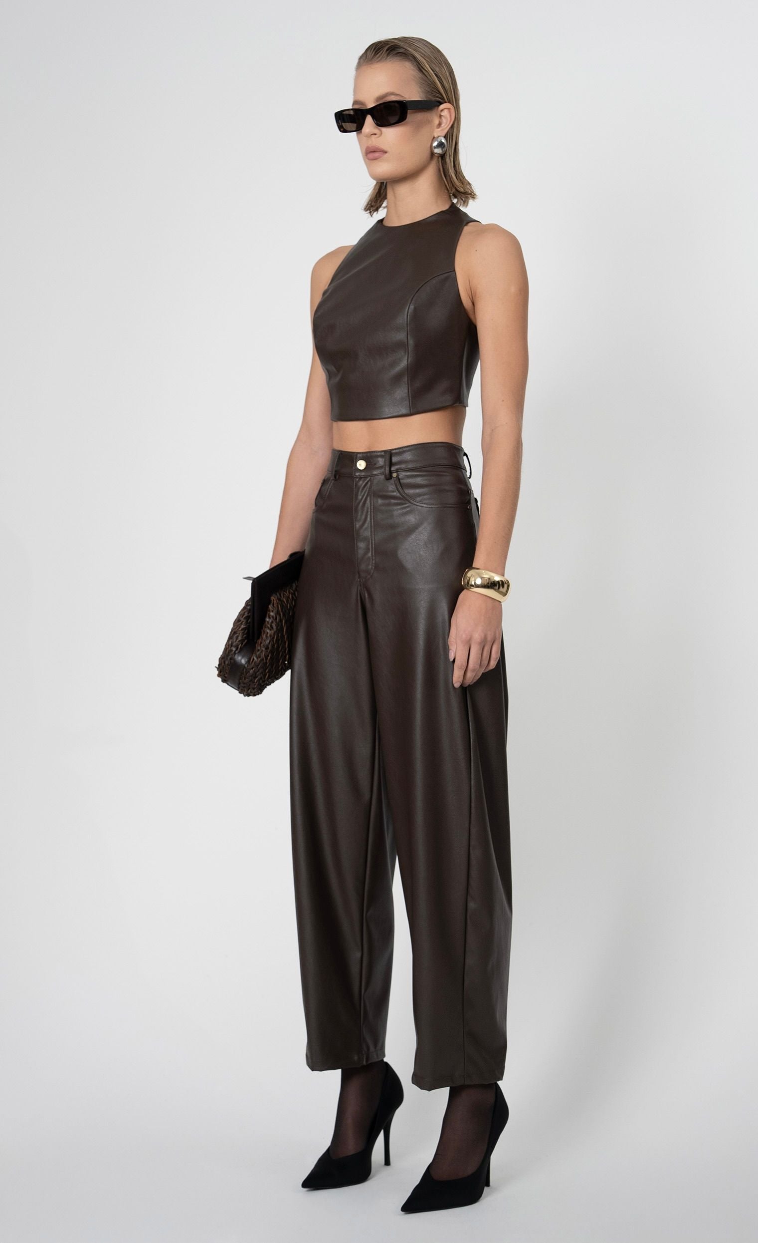 Perrie Crop Top Nonchalant Label