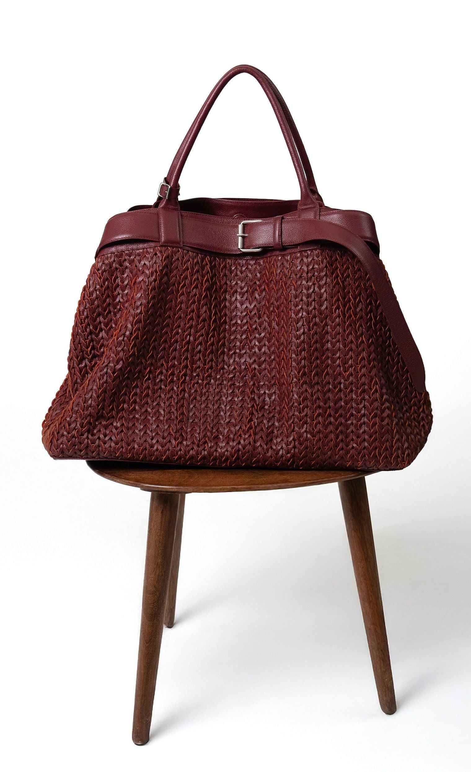Milo Tote - Bordeaux Bag Nonchalant Label