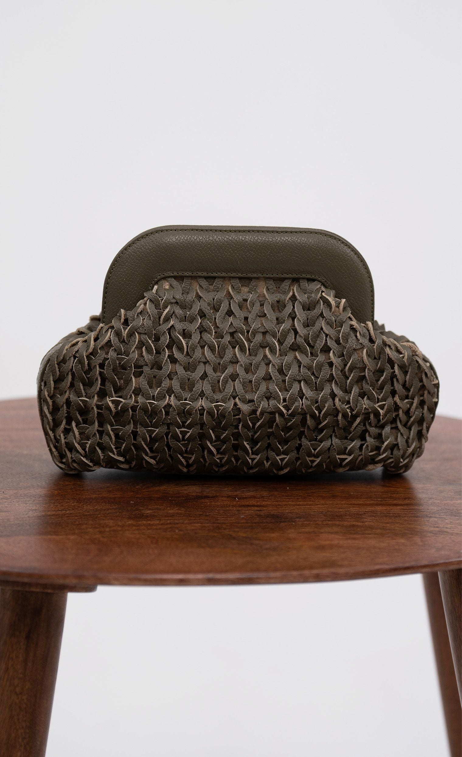 Helena Mini Clutch - Army Clutch Nonchalant Label