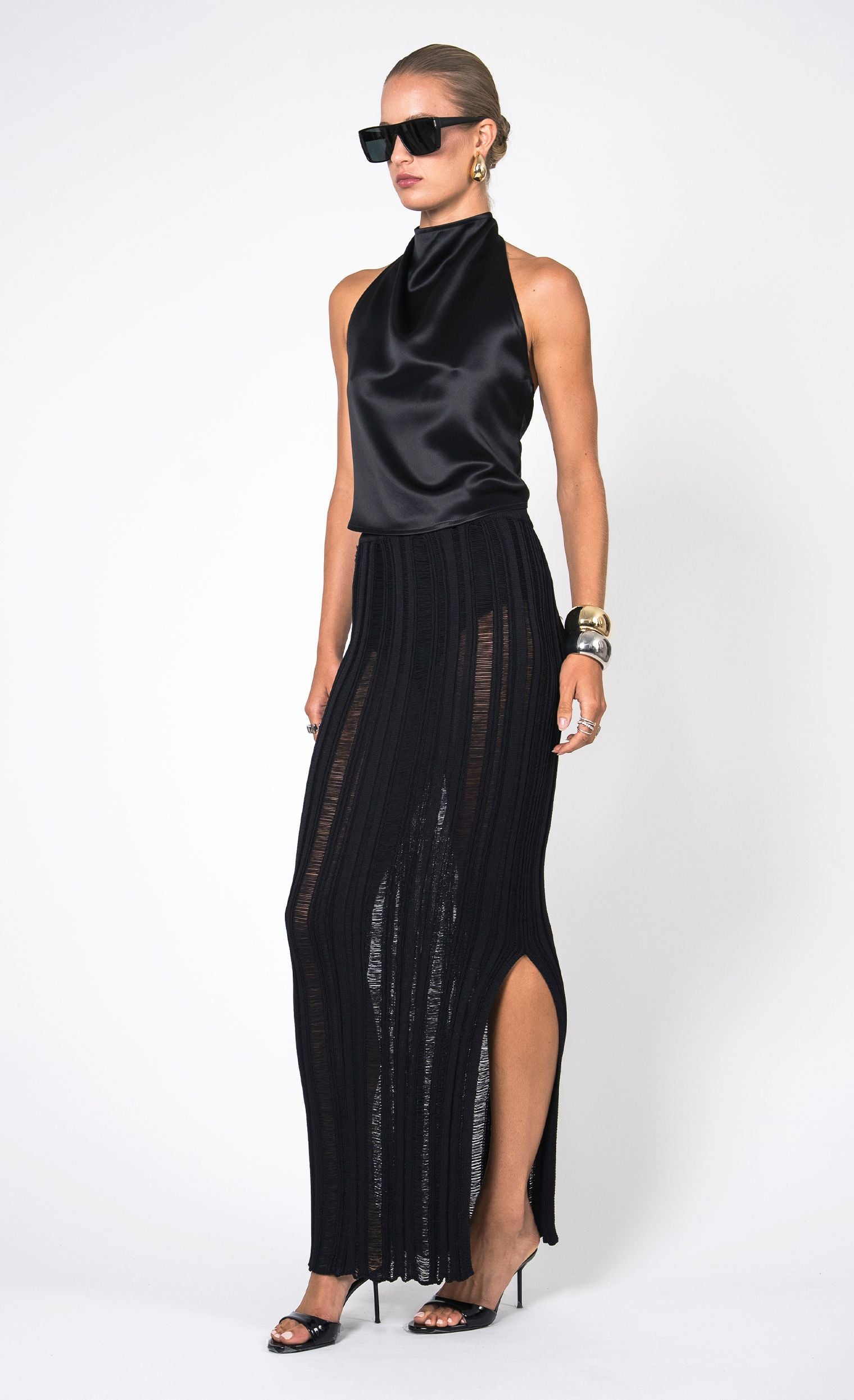 Lilia Skirt - Black Skirt Nonchalant Label