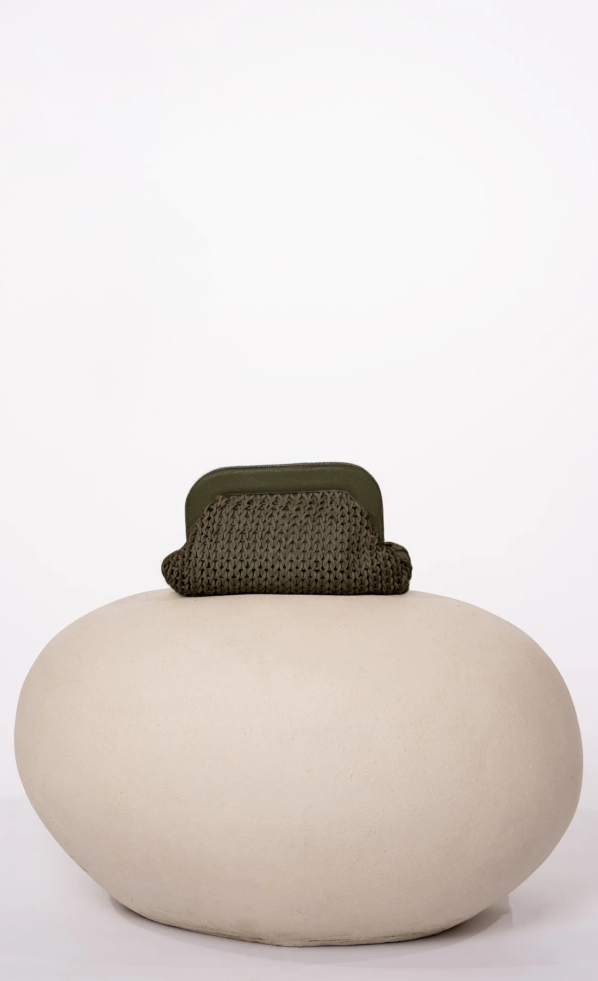 Haddie Clutch - Army Apparel & Accessories Nonchalant Label
