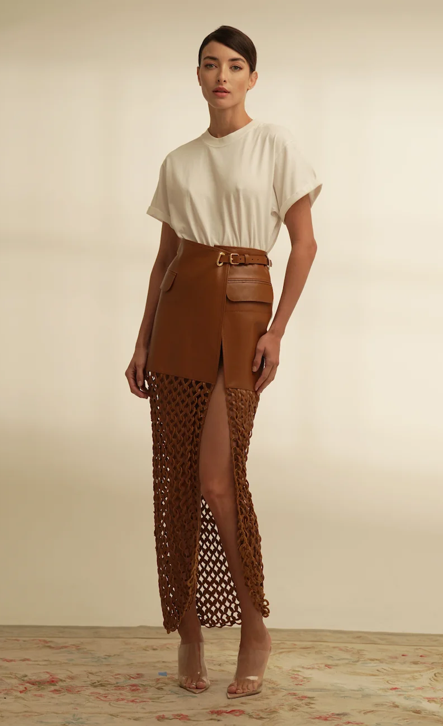 Kallan Skirt - Honey Skirt Nonchalant Label