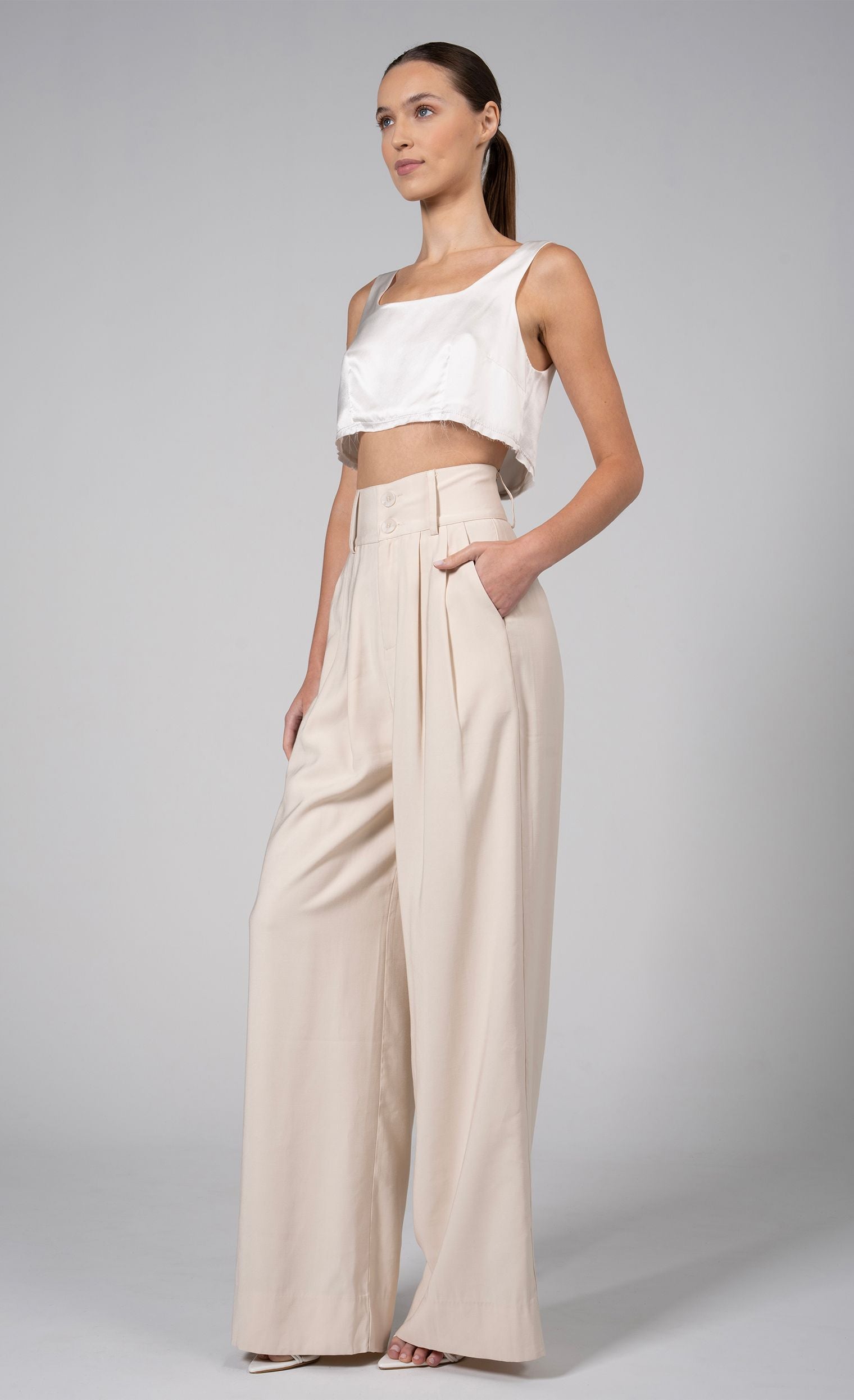 Paige Pant - Oat nonchalantlabel