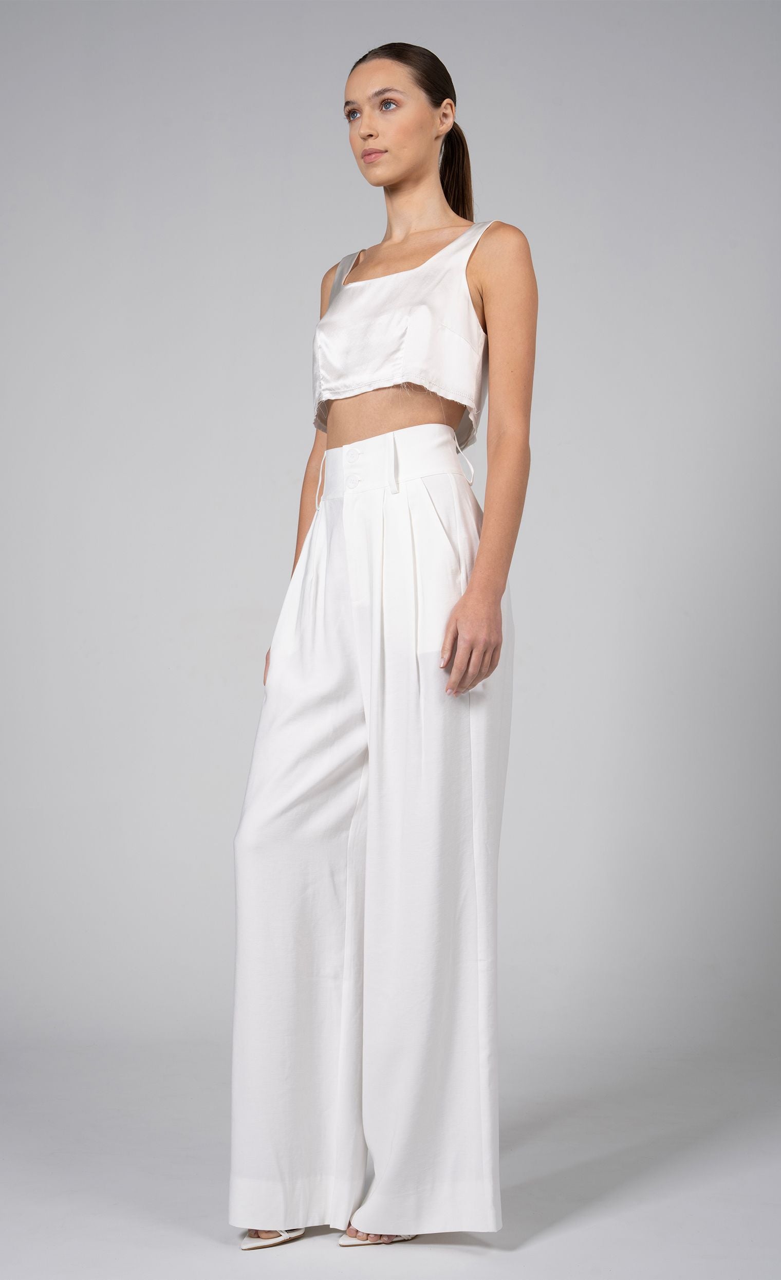 Paige Pant - White nonchalantlabel