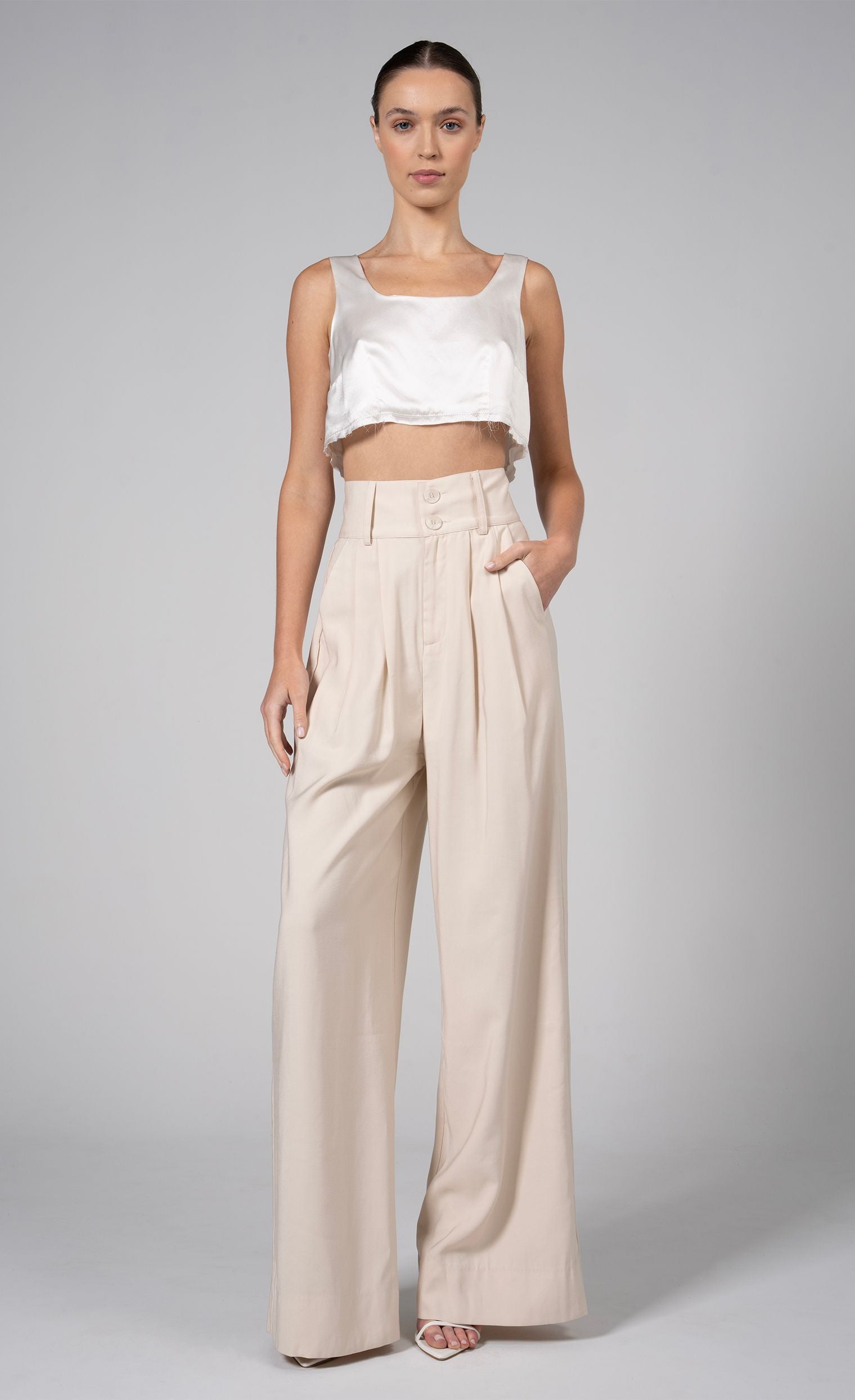 Paige Pant - Oat nonchalantlabel