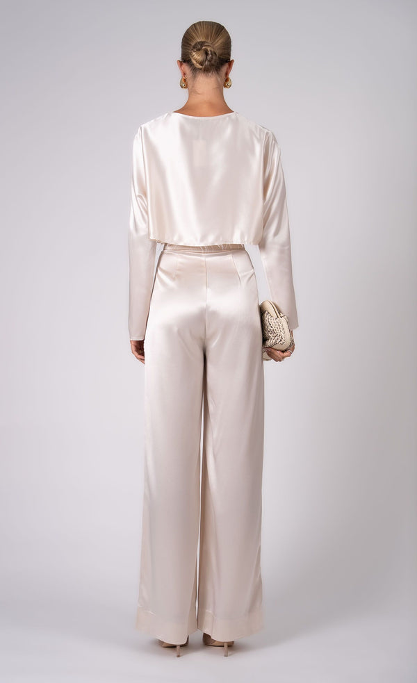 Emilia Crop - Champagne Top nonchalantlabel