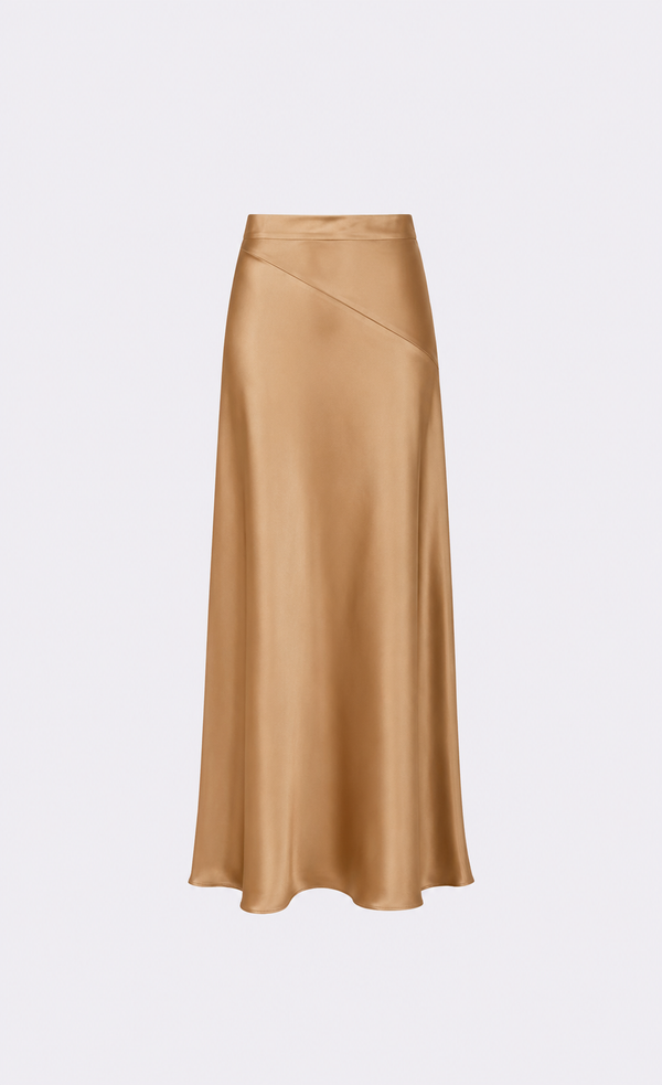 Lara Maxi Skirt - Gold Skirt Nonchalant Label