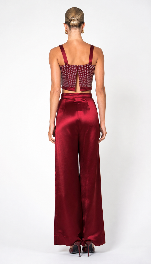 Paris Pant - Ruby Apparel & Accessories Nonchalant Label