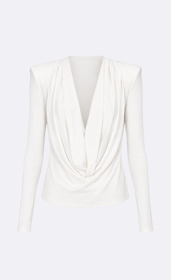 Candice Blouse - White Top Nonchalant Label