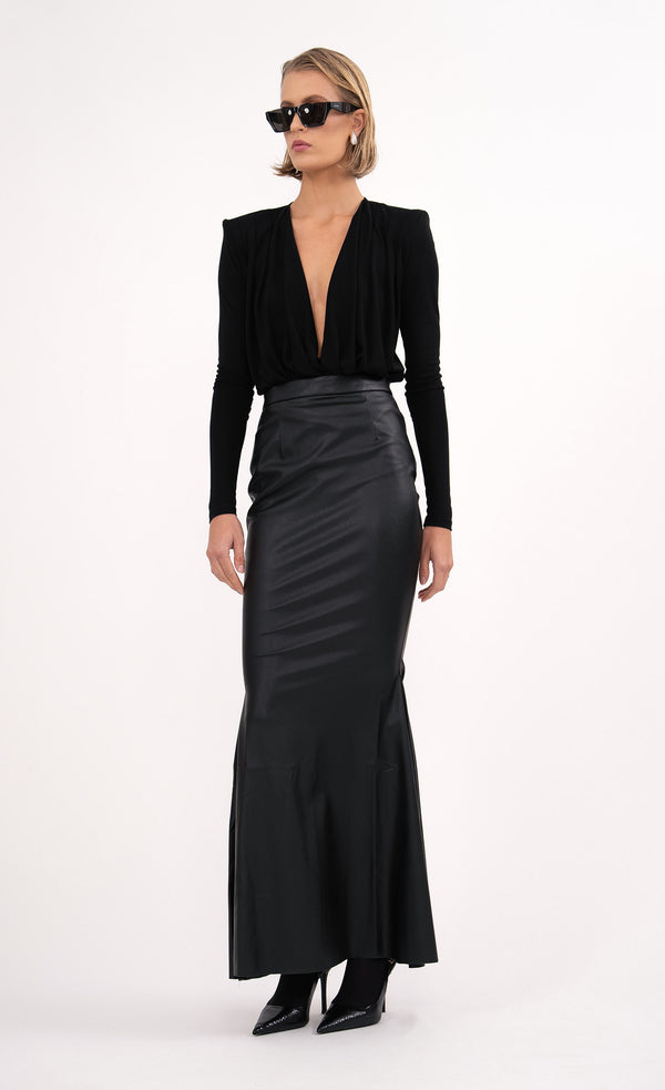 Candice Blouse - Black Top Nonchalant Label