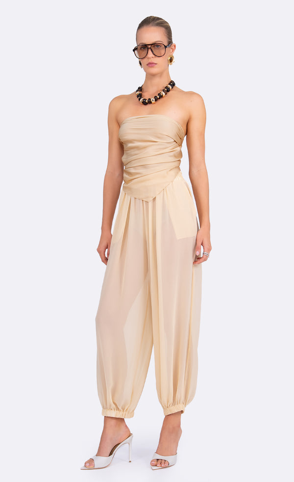 Amelia Silk Scarf Top Nonchalant Label