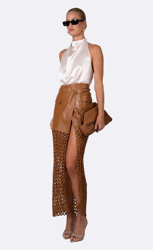 Kallan Skirt - Honey Skirt Nonchalant Label
