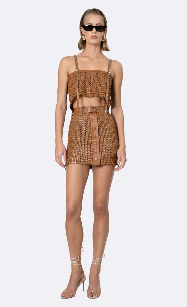 Kaiden Skirt - Honey Nonchalant Label