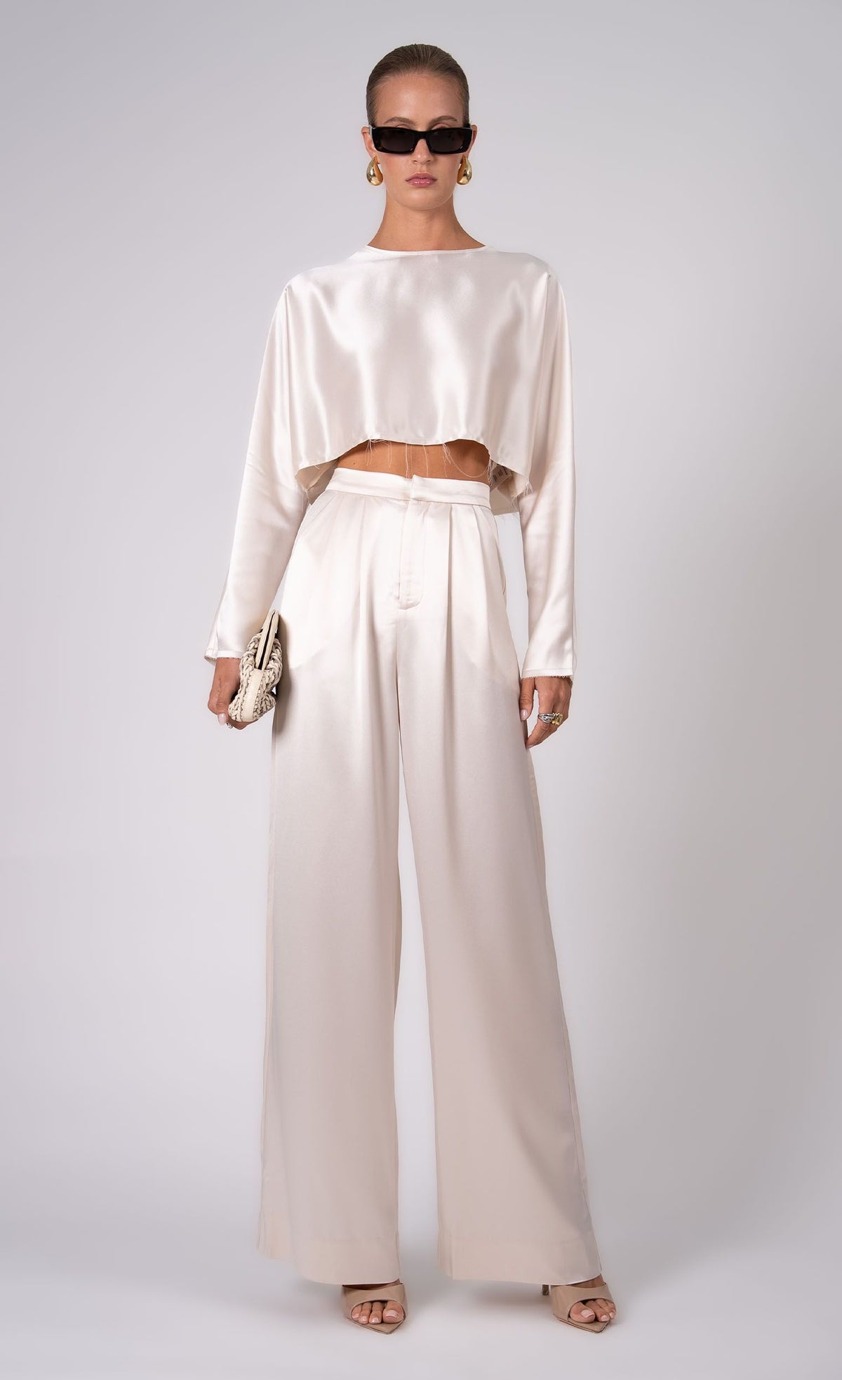 Emilia Crop - Champagne Top nonchalantlabel