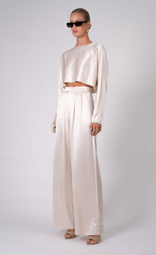 Emilia Crop - Champagne Top nonchalantlabel