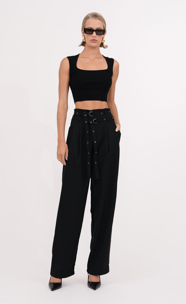 Jace Pant - Black PANT Nonchalant Label