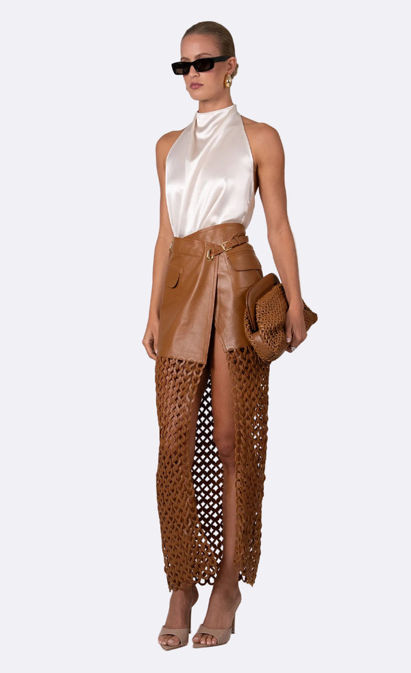 Kallan Skirt - Honey Skirt Nonchalant Label