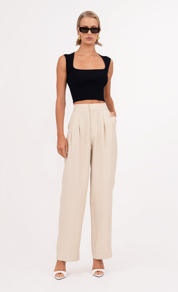 Fallon Pant - Oat PANT Nonchalant Label