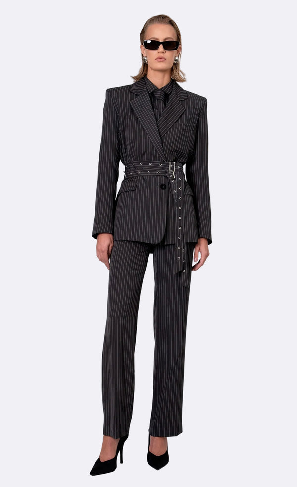 Harlow Pant - Gray PANT Nonchalant Label