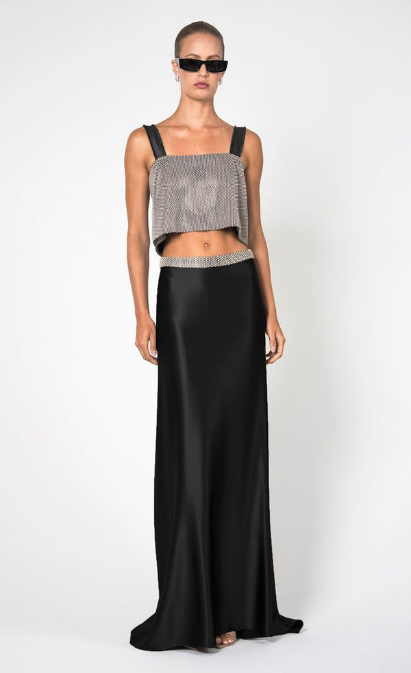 Gemma Maxi Skirt - Black Skirt Nonchalant Label