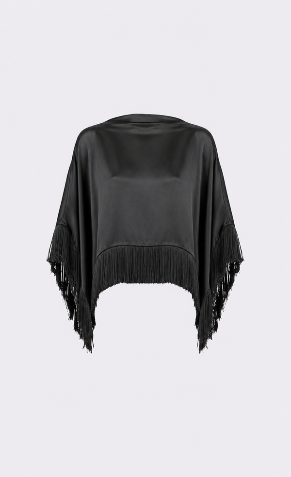 Alma Top - Black Top Nonchalant Label
