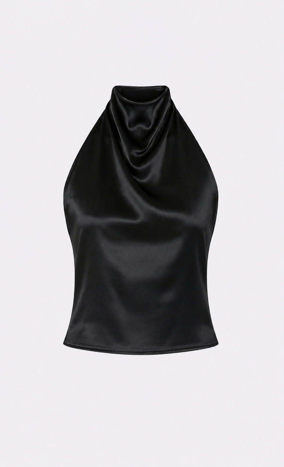 Itsy Top - Black Top Nonchalant Label