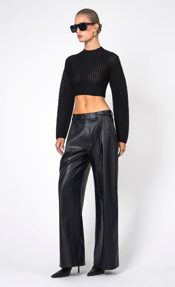 Salome Pant - Black PANT Nonchalant Label