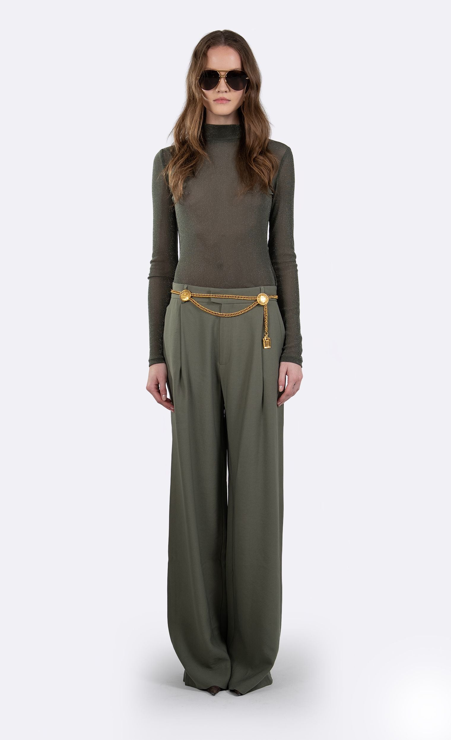 Alexis Trouser - Olive PANT Nonchalant Label