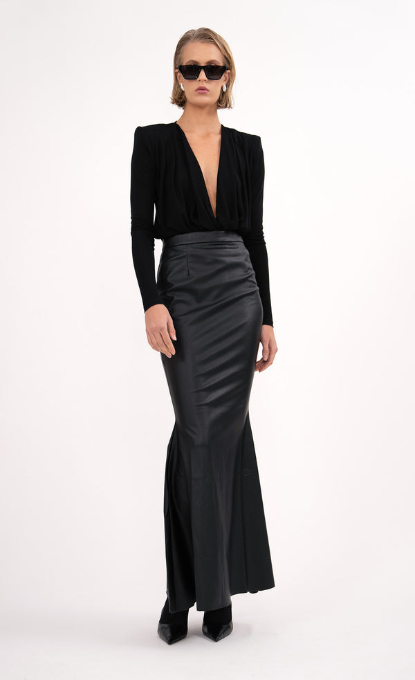 Candice Blouse - Black Top Nonchalant Label