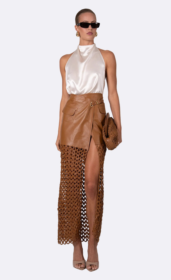 Kallan Skirt - Honey Skirt Nonchalant Label