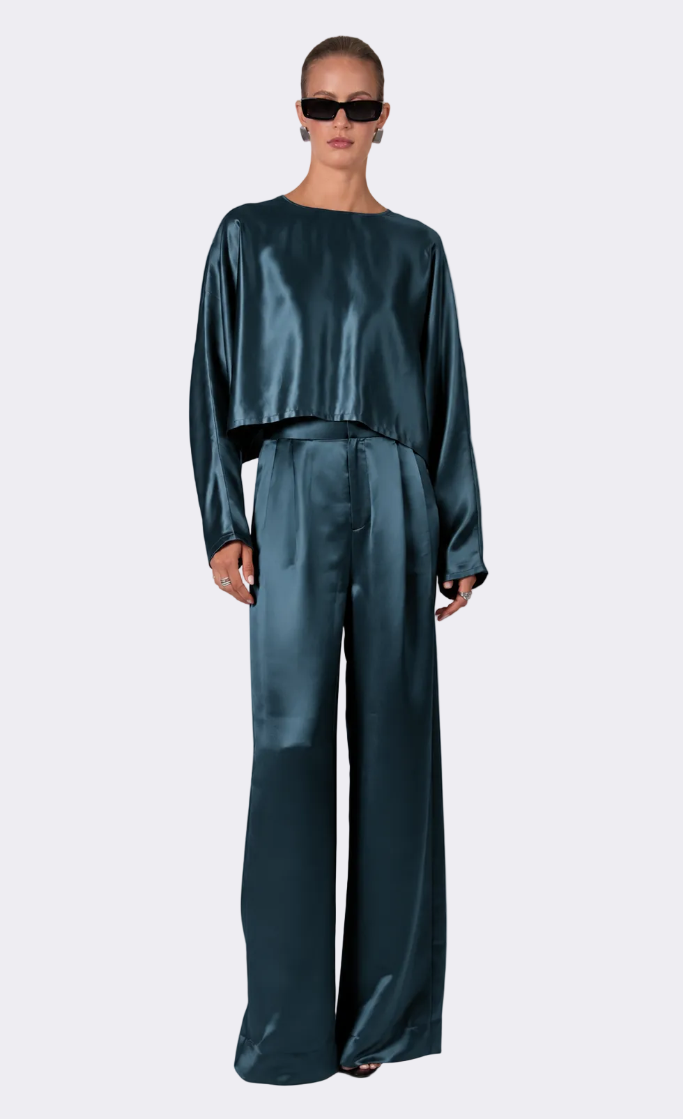 Louise Blouse - Sapphire Blouse Nonchalant Label