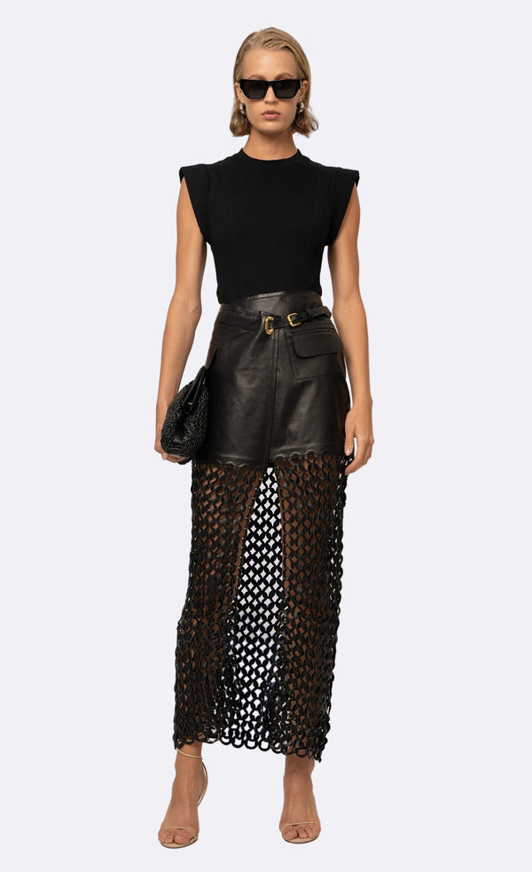 Kallan Skirt - Black Skirt Nonchalant Label