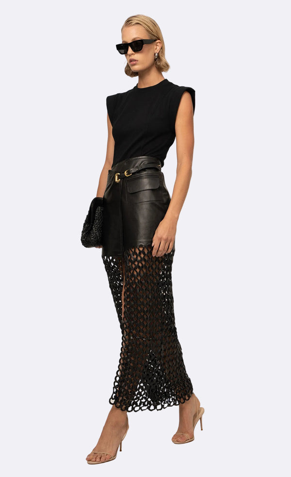 Kallan Skirt - Black Skirt Nonchalant Label